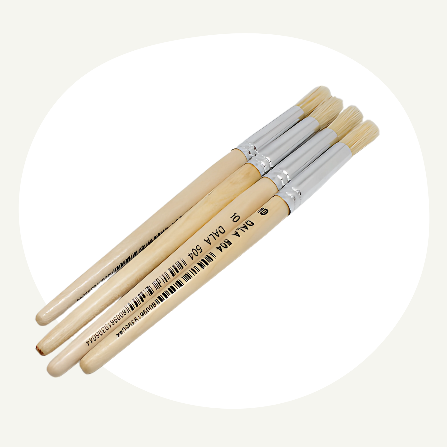 Set Of 4 Chubby Brushes