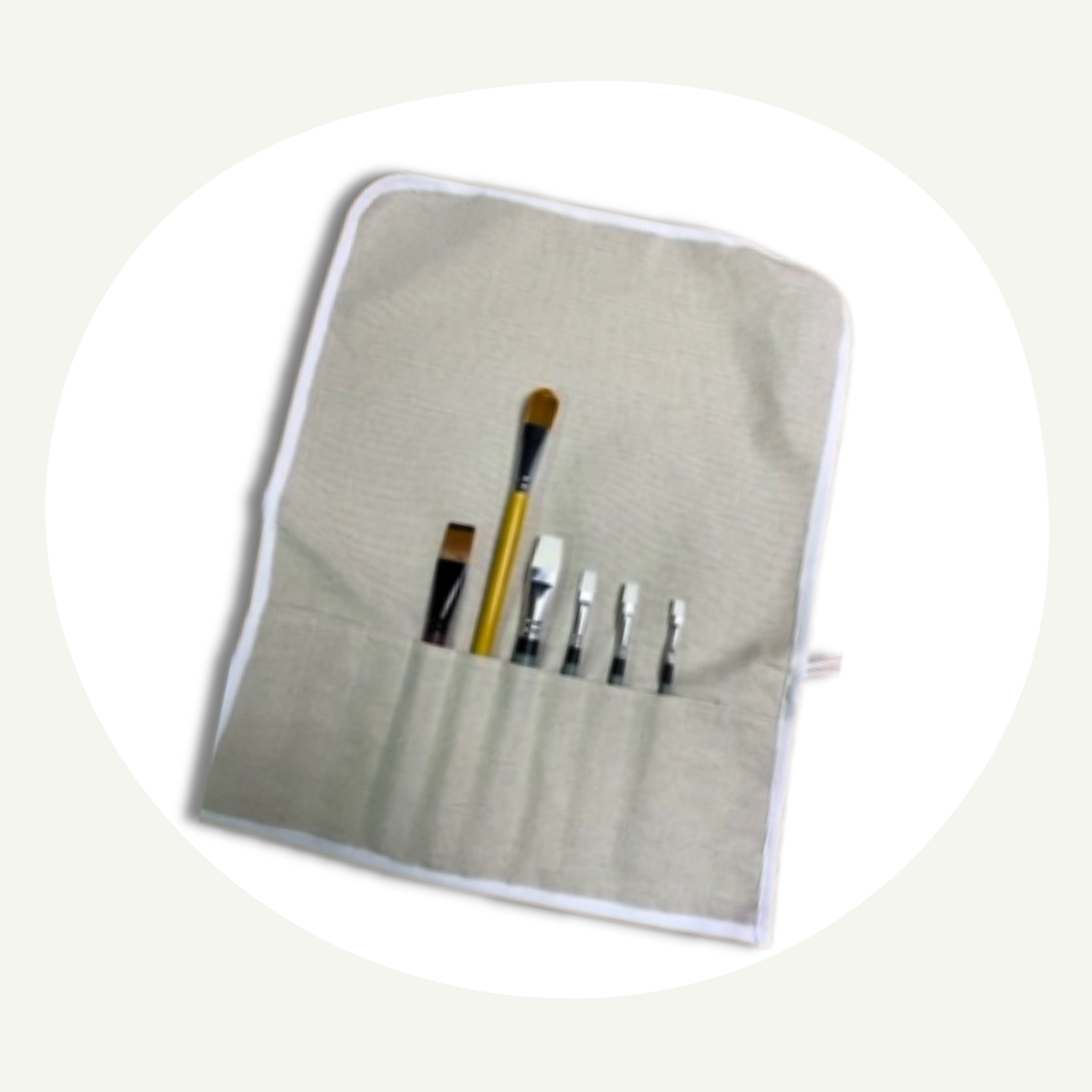 Canvas Roll Brush Holder