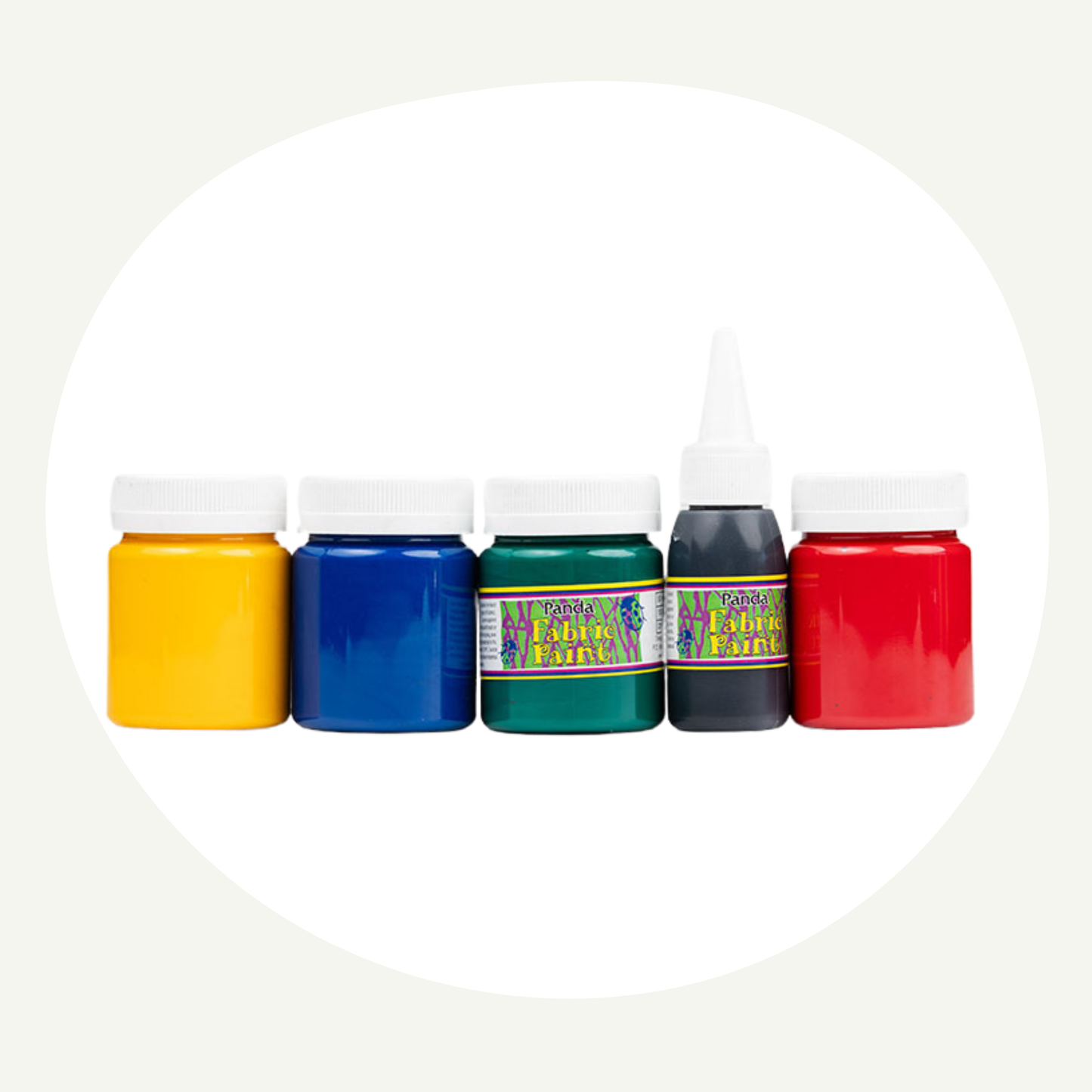 Fabric Paint Standard Colours (100ml-500ml)